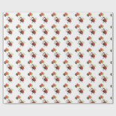 Ladybug Birthday Wrapping Paper Geschenkpapier (Flach)