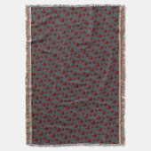 Ladybug Blanket Ladybug / Ladybird Throw Blankets Decke (Vorderseite Vertikal)