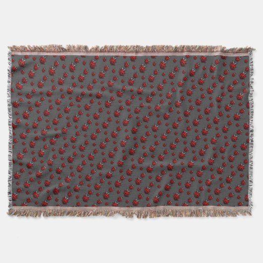 Ladybug Blanket Ladybug / Ladybird Throw Blankets Decke (Vorderseite)