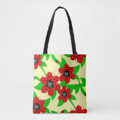 Ladybug Blume Crossbody Bag Tasche (Vorderseite)