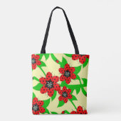 Ladybug Blume Crossbody Bag Tasche (Rückseite)