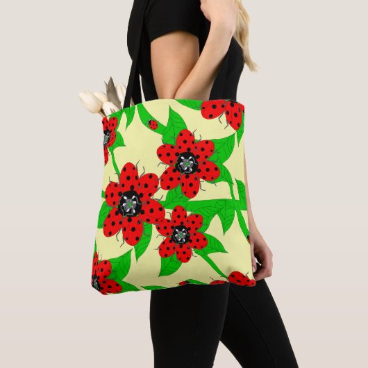 Ladybug Blume Crossbody Bag Tasche (Von Nahem)