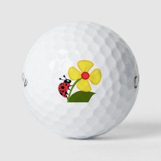 Ladybug-Blume Golfball