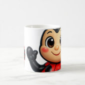 Ladybug Blush Series Kaffeetasse (Mittel)