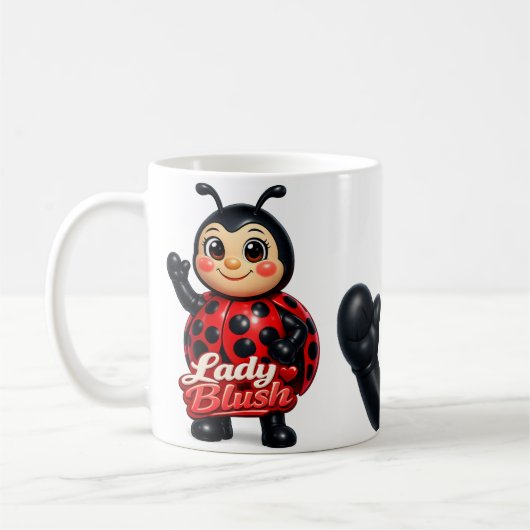 Ladybug Blush Series Kaffeetasse (Links)