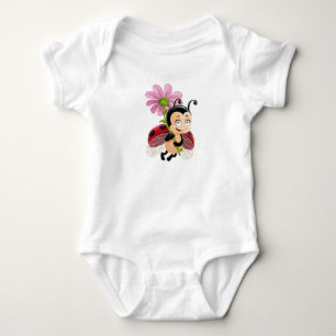 LadyBug - Body Anzug Baby Bodysuit Strampler