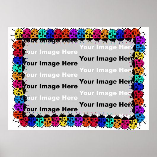 Ladybug Border Poster (Vorne)