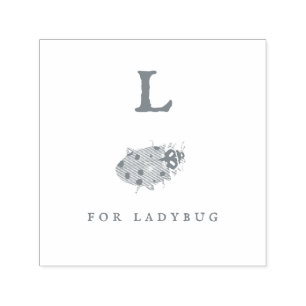 Ladybug-Briefmarke Permastempel