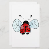 Ladybug Briefpapier (Vorne/Hinten)