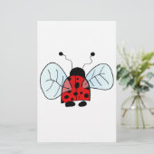 Ladybug Briefpapier (Stehend Vorderseite)