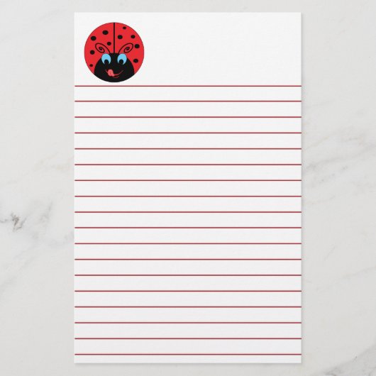 Ladybug Briefpapier (Vorderseite)