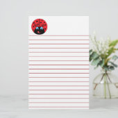 Ladybug Briefpapier (Stehend Vorderseite)