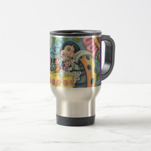 Ladybug Bubblebath LADYBIRD REISE/COMMUTER TASSE (VorderseiteRechts)