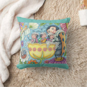 Ladybug Bubblebath LADYBUG FAMILY THROW PILLOW Kissen (Decke)
