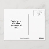 Ladybug Buddies Naturfotografie Postkarte (Rückseite)