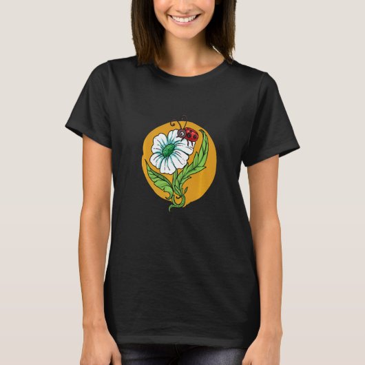 Ladybug Bug Ladybugs T-Shirt (Vorderseite)