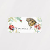 Ladybug Bumblebee Butterfly | Kleider Etiketten (Design 2)