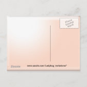 Ladybug-Bus Einladungspostkarte (Rückseite)