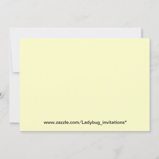 Ladybug-Bus Save The Date (Rückseite)