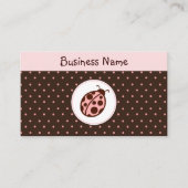 Ladybug Business Cards Visitenkarte (Vorderseite)