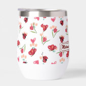 Ladybug, Butterfly und Tulip Herzmuster (Rechts)