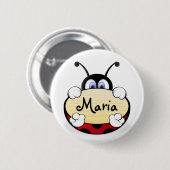 Ladybug Button (Vorne & Hinten)