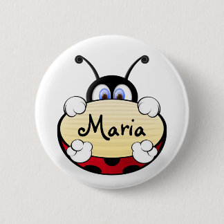 Ladybug Button