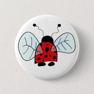 Ladybug Button
