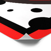 Ladybug Canvas Print Poster (Ecke)