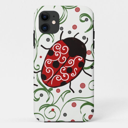 Ladybug Case-Mate iPhone Hülle (Rückseite)