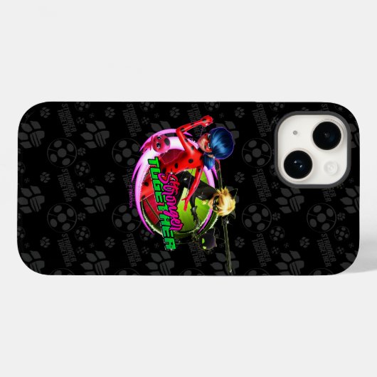 Ladybug & Cat Noir | Gemeinsam Case-Mate iPhone Hülle (Rückseite (Horizontal))