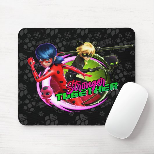 Ladybug & Cat Noir | Gemeinsam Mousepad (Mit Mouse)