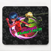 Ladybug & Cat Noir | Gemeinsam Mousepad (Vorne)
