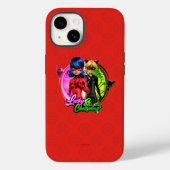 Ladybug & Cat Noir | Glück & Charme Case-Mate iPhone Hülle (Rückseite)
