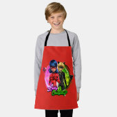 Ladybug & Cat Noir | Glück & Charme Schürze (Getragen)