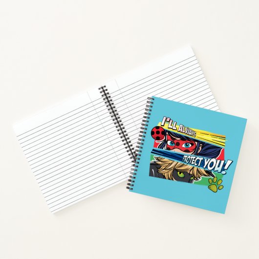 Ladybug & Cat Noir schützen Sie immer Notizblock (Innenseite)