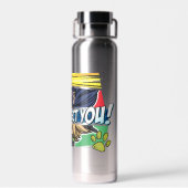 Ladybug & Cat Noir schützen Sie immer Trinkflasche (Rückseite)