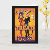 Ladybug & Cat Noir | Trick oder Treat! Karte (Gelbe Blume)