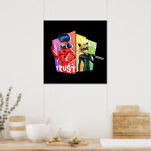 Ladybug & Cat Noir | Vertrauen und Loyalität Poster (Küche)