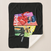 Ladybug & Cat Noir | Vertrauen und Loyalität Sherpadecke (Vorderseite)