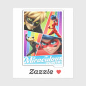 Ladybug & Cat Noir | Wunderbarer Power! Aufkleber (Blatt)