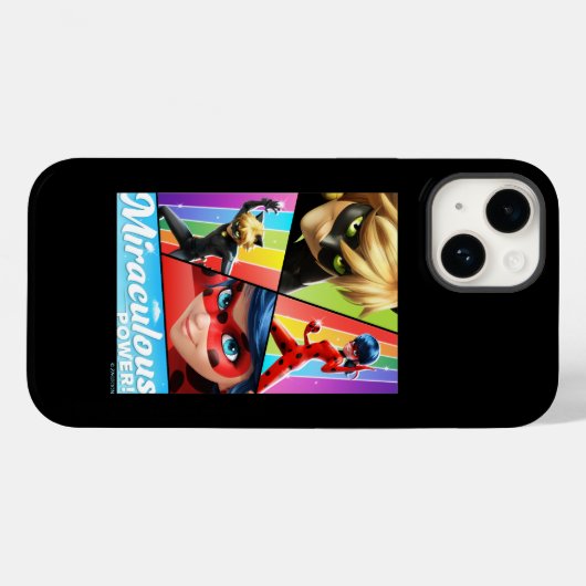 Ladybug & Cat Noir | Wunderbarer Power! Case-Mate iPhone Hülle (Rückseite (Horizontal))