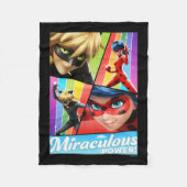 Ladybug & Cat Noir | Wunderbarer Power! Fleecedecke (Vorderseite)