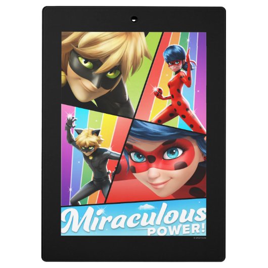 Ladybug & Cat Noir | Wunderbarer Power! Klemmbrett (Rückseite)