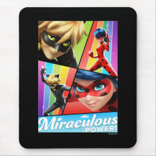 Ladybug & Cat Noir   Wunderbarer Power! Mousepad