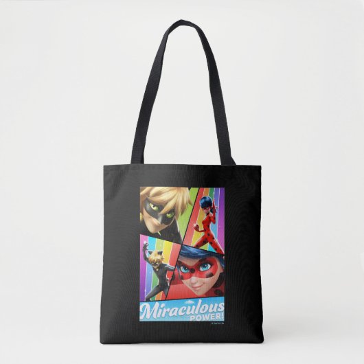 Ladybug & Cat Noir | Wunderbarer Power! Tasche (Vorderseite)