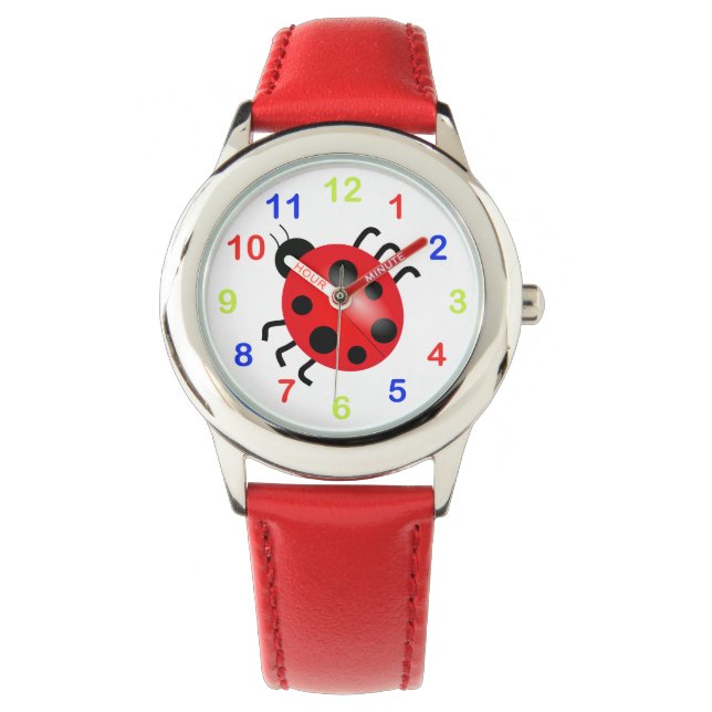 Ladybug Child's Watch Armbanduhr (Vorderseite)