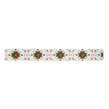 Ladybug Christmas Satin Ribbon