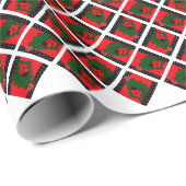 Ladybug Christmas T's Geschenkpapier (Rolleneckpunkt)