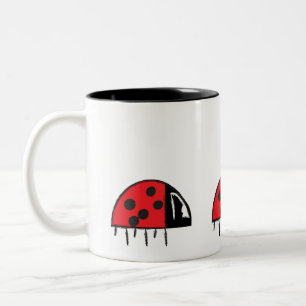 Ladybug Coffee Cup Zweifarbige Tasse